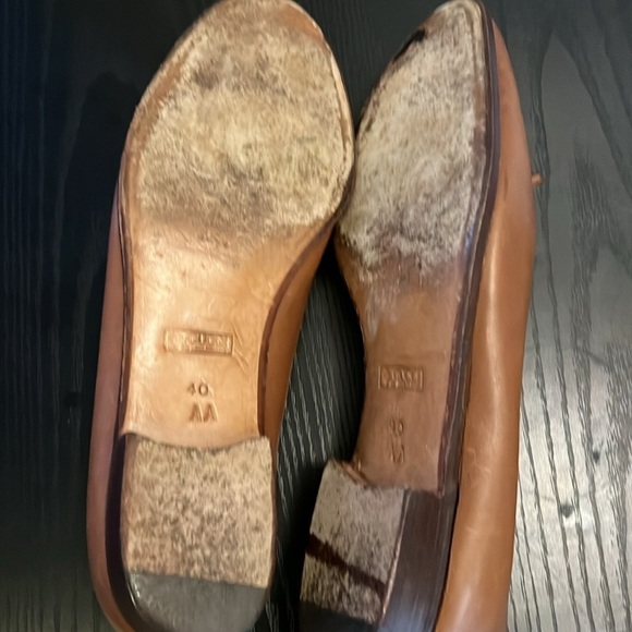 Gucci Tan Leather Tassel Loafers Women's Classic Vintage Size 9AA - Picture 8 of 13